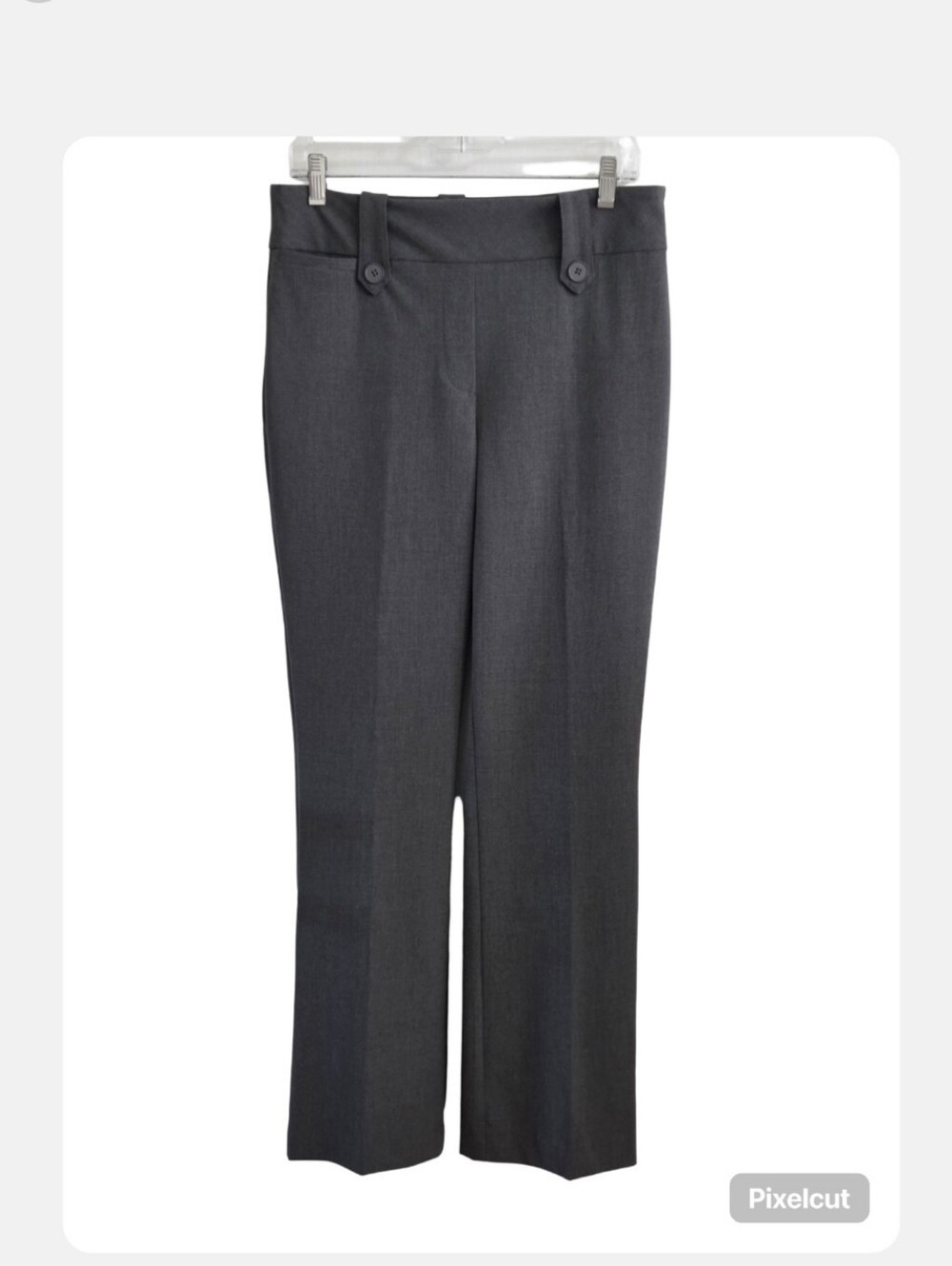 Charcoal Grey Stretch Trousers.